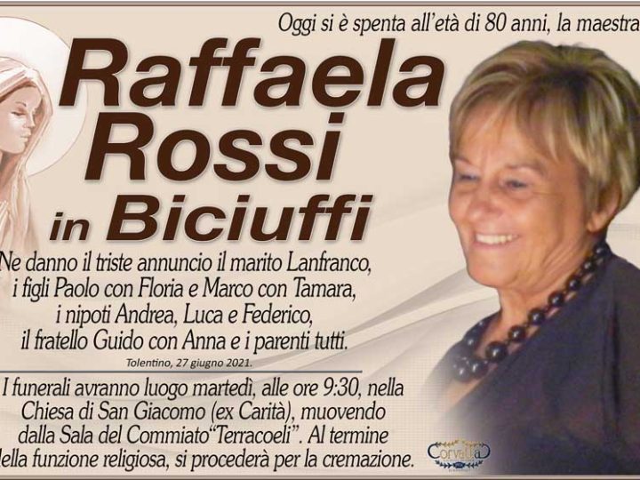 Rossi Raffaela Biciuffi