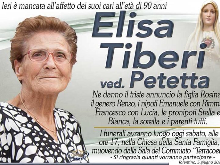 Tiberi Elisa Petetta