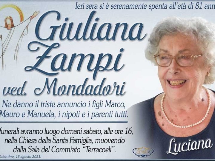 Zampi Giuliana (Luciana) Mondadori