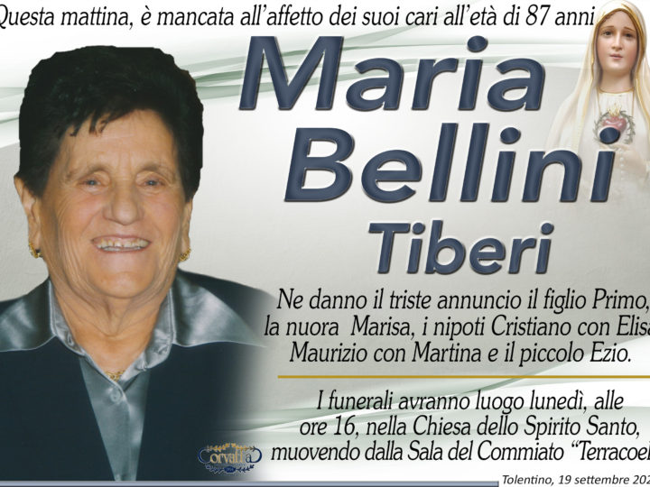 Bellini Maria Tiberi