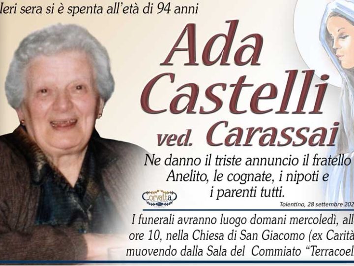 Castelli Ada Carassai