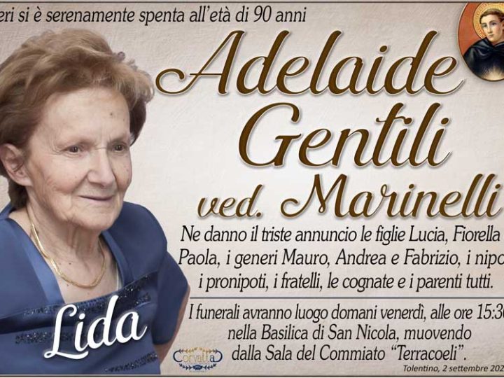Gentili Adelaide Marinelli