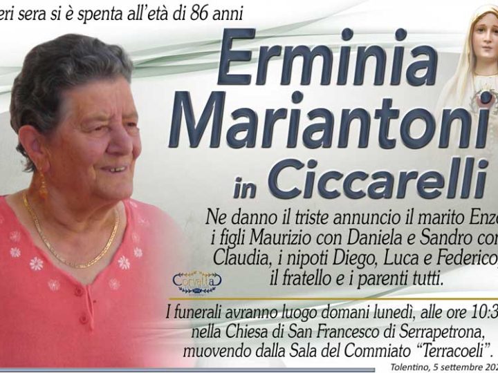 Mariantoni Erminia Ciccarelli