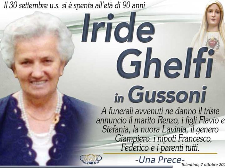 Ghelfi Iride Gussoni