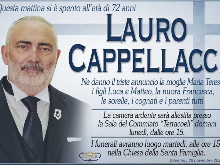 Cappellacci Lauro