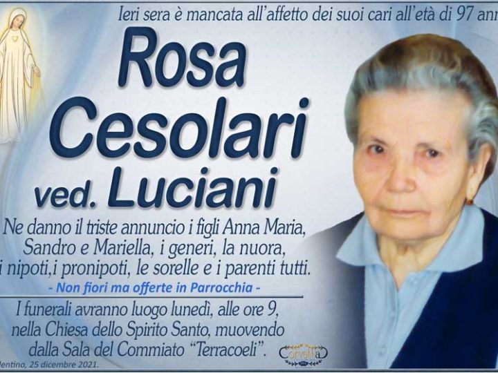 Cesolari Rosa Luciani