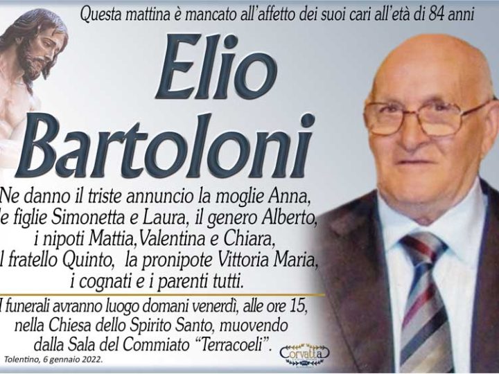 Bartoloni Elio