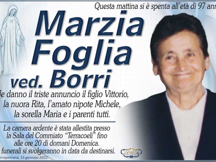 Foglia Marzia Borri