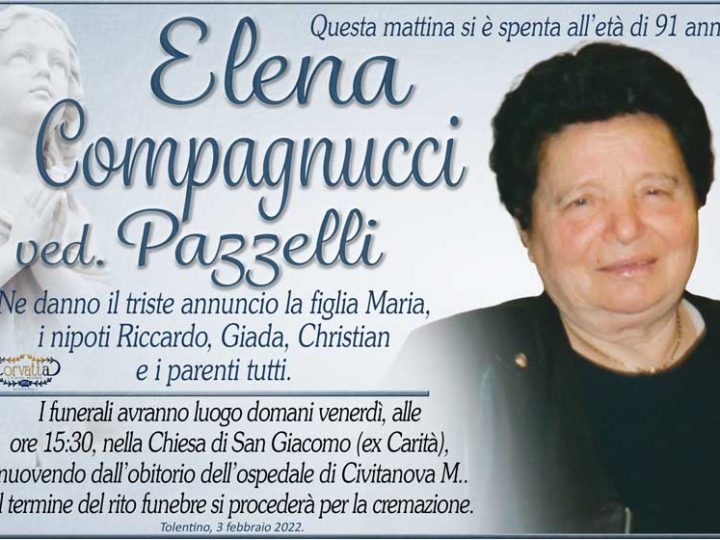 Compagnucci Elena Pazzelli