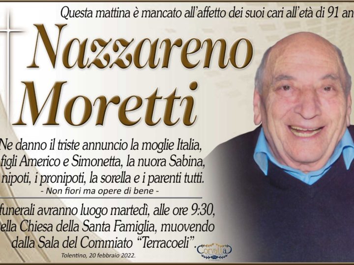 Moretti Nazzareno