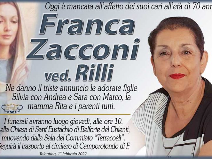 Zacconi Franca Rilli