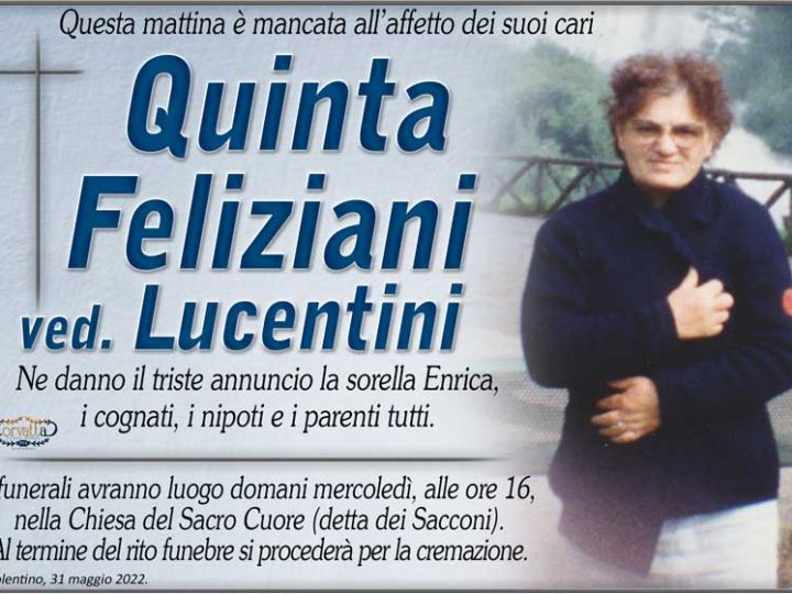 Feliziani Quinta Lucentini