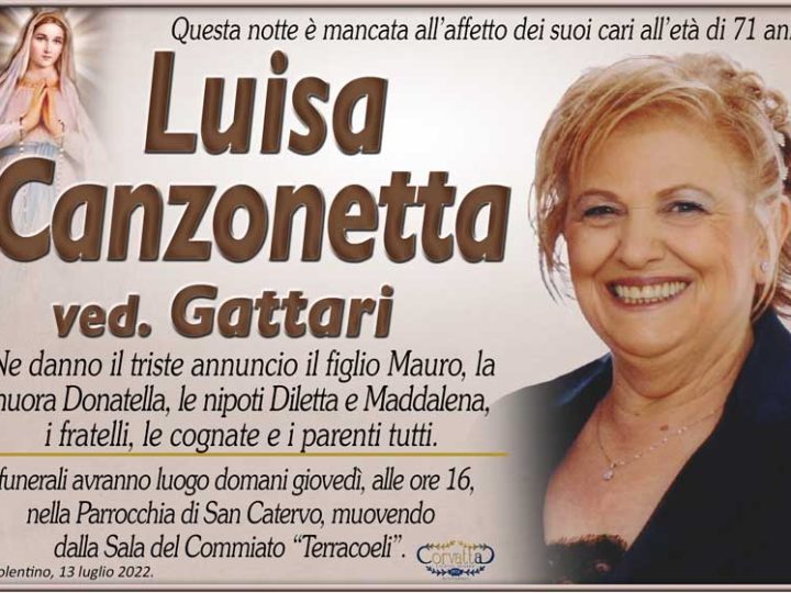 Canzonetta Luisa Gattari