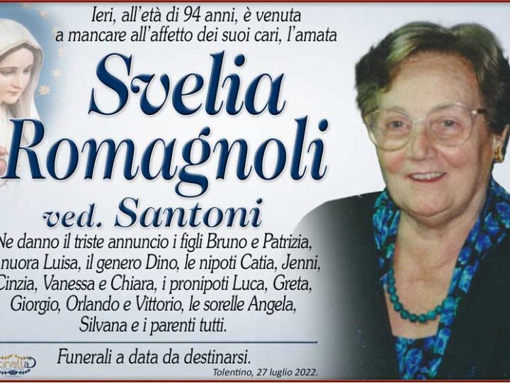 Romagnoli Svelia Santoni