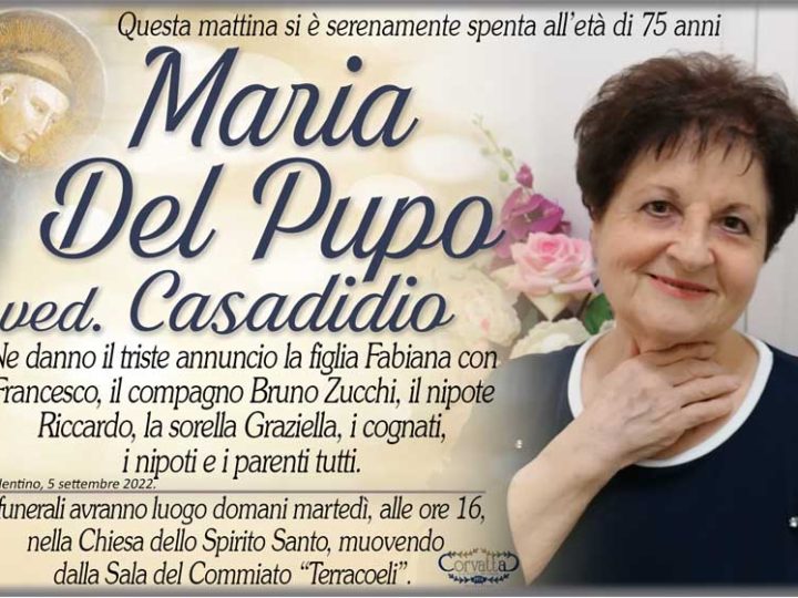 Del Pupo Maria Casadidio