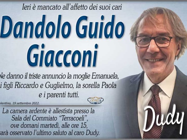 Giacconi Dandolo Guido