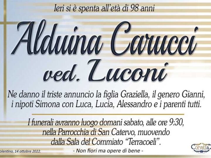 Carucci Alduina Luconi