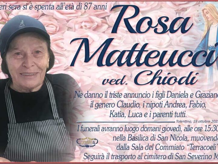 Matteucci Rosa Chiodi