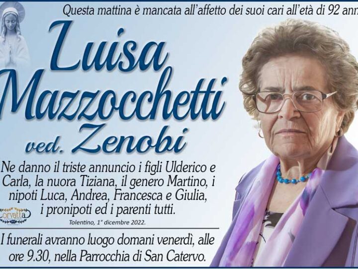 Mazzocchetti Luisa Zenobi