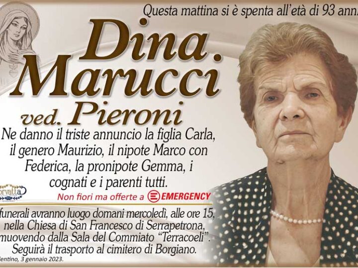 Marucci Dina Pieroni