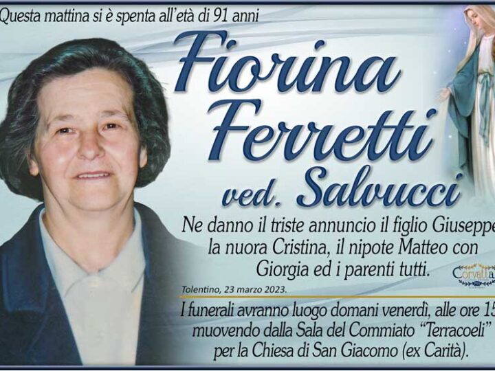 Ferretti Fiorina ved. Salvucci