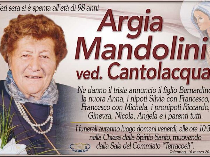 Mandolini Argia Cantolacqua