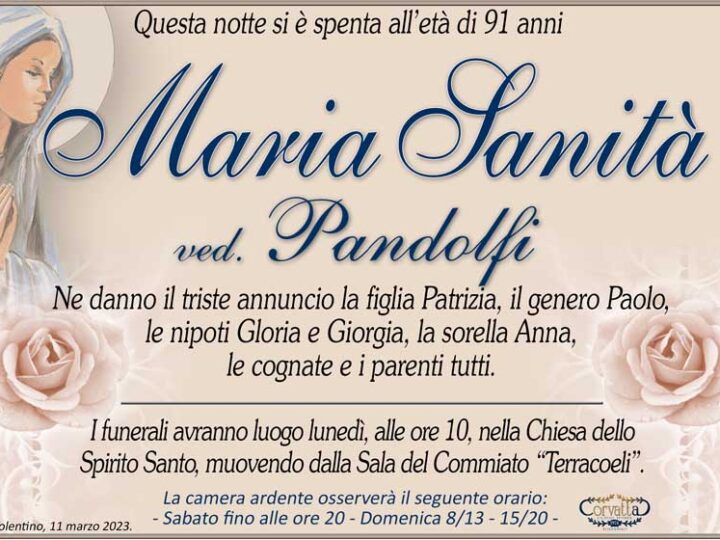 Sanità Maria Pandolfi