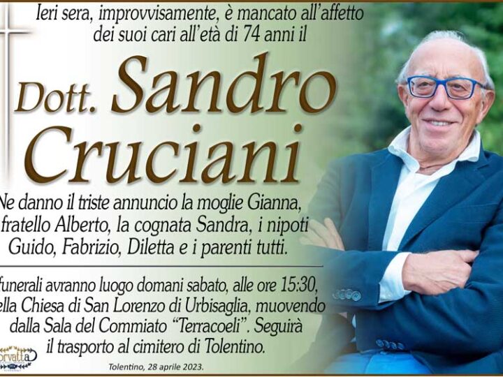 Cruciani dott. Sandro