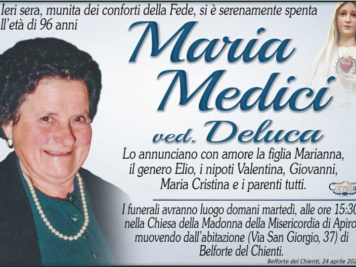 Medici Maria Deluca