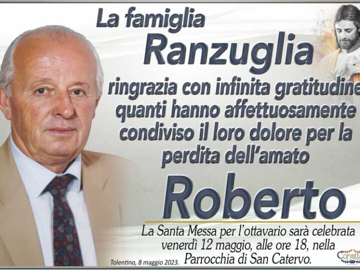 Ringraziamento: Roberto Ranzuglia