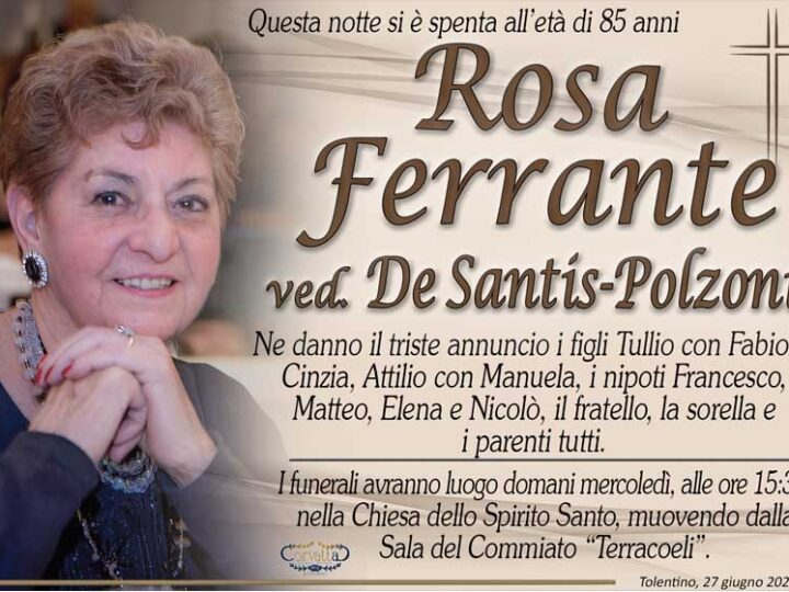 Ferrante Rosa De Santis – Polzoni