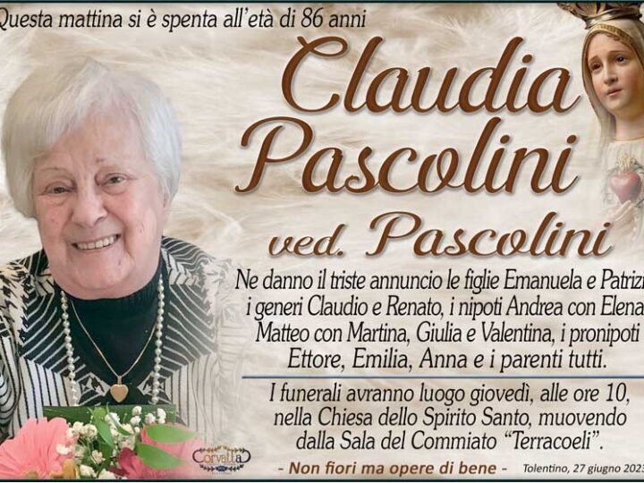 Pascolini Claudia Pascolini
