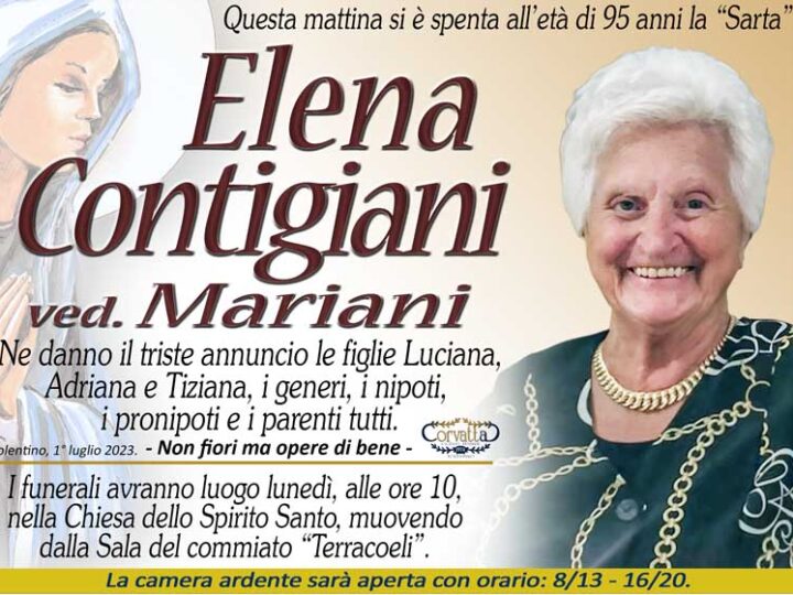 Contigiani Elena Mariani