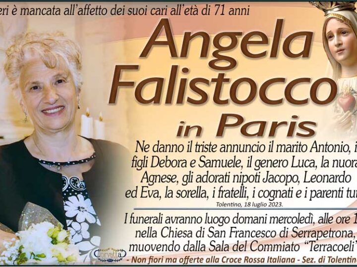 Falistocco Angela Paris