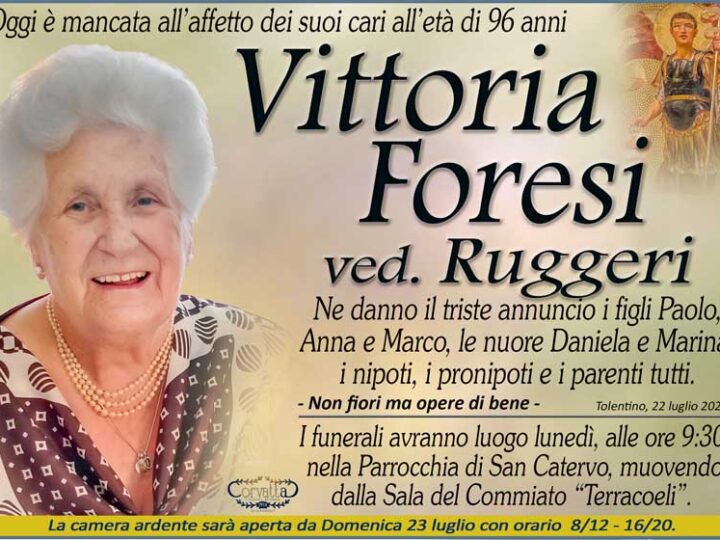 Foresi Vittoria Ruggeri