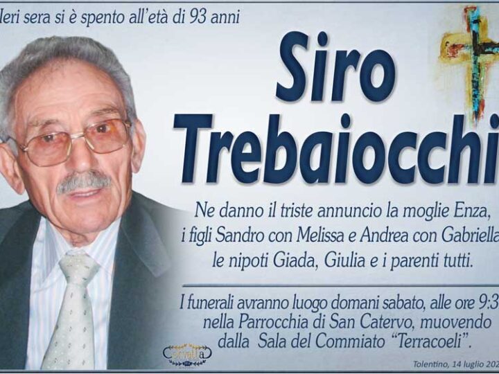 Trebaiocchi Siro