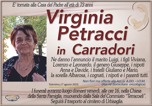 Petracci Virginia Carradori