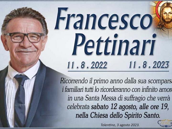 Anniversario: Francesco Pettinari