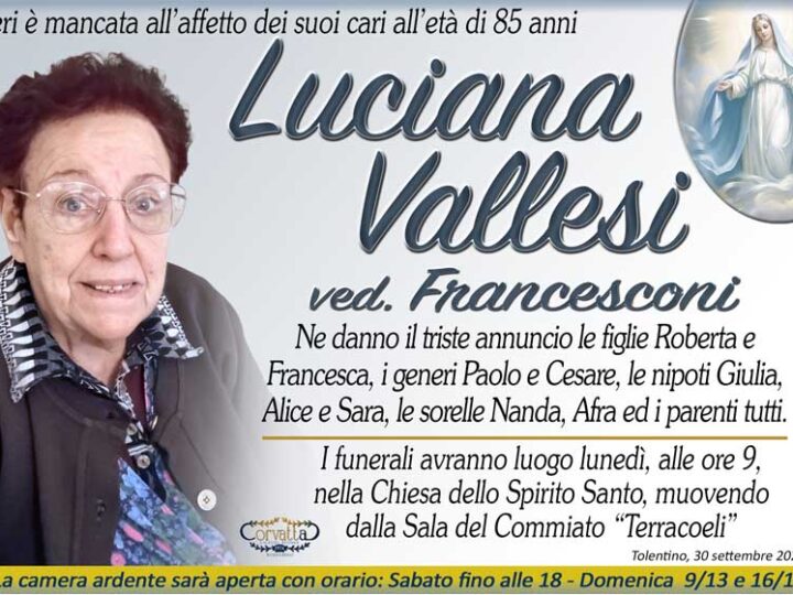 Vallesi Luciana Francesconi