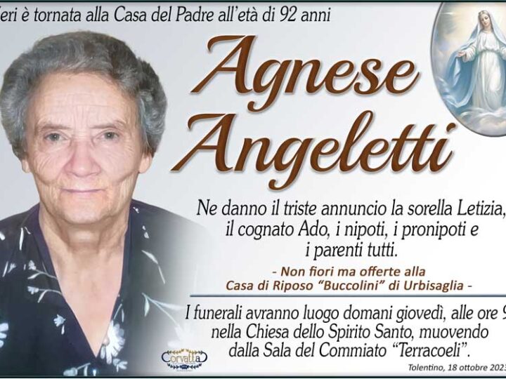 Angeletti Agnese