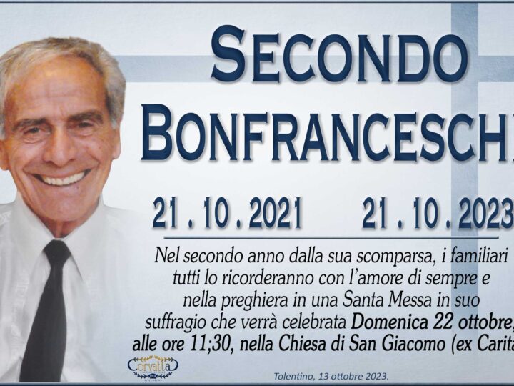 Anniversario: Nando Bonfranceschi