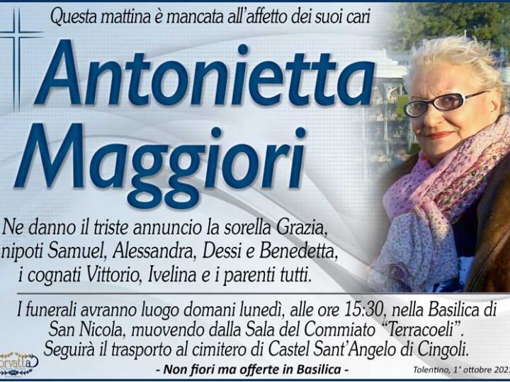 Maggiori Antonietta