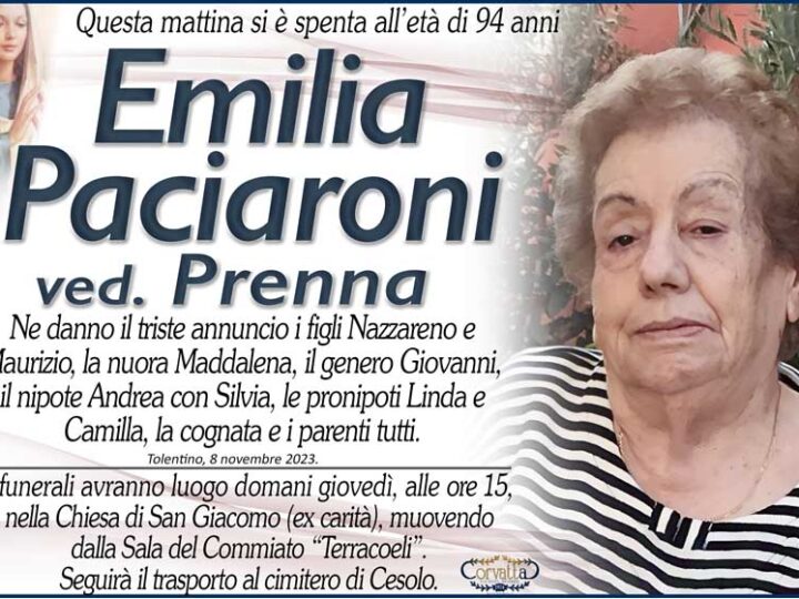 Paciaroni Emilia Prenna