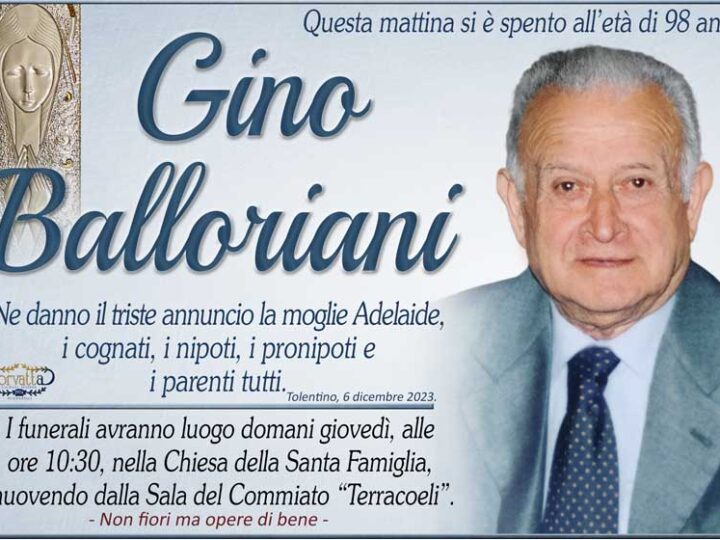 Balloriani Gino