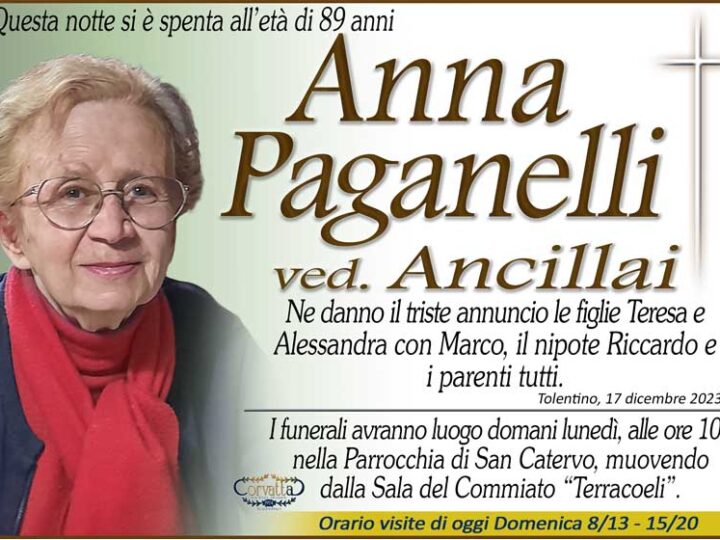 Paganelli Anna Ancillai