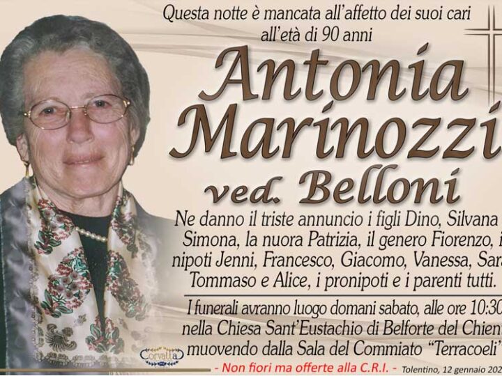 Marinozzi Antonia Belloni