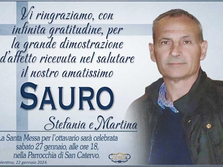 Ringraziamento: Sauro Nicolelli