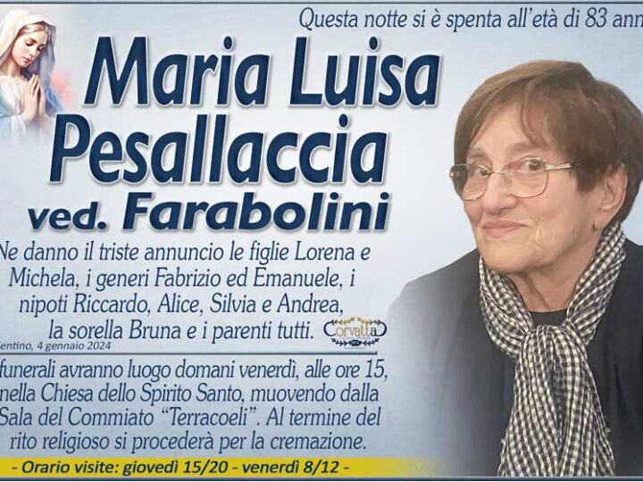 Pesallaccia Maria Luisa Farabolini