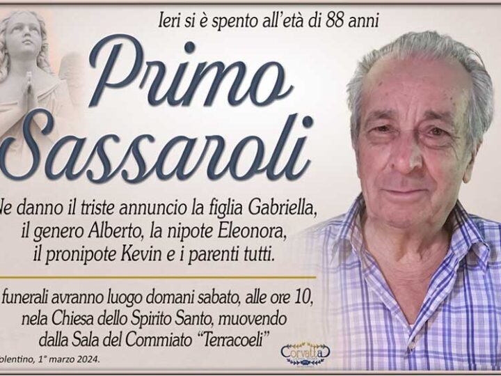 Sassaroli Primo
