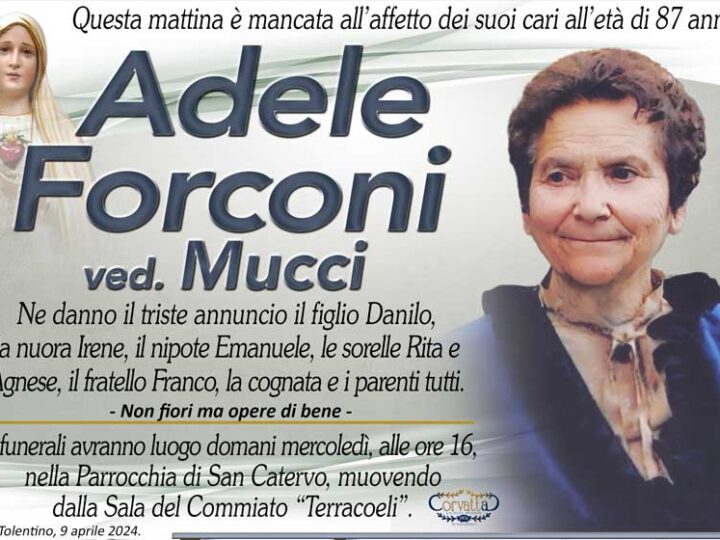 Forconi Adele Mucci